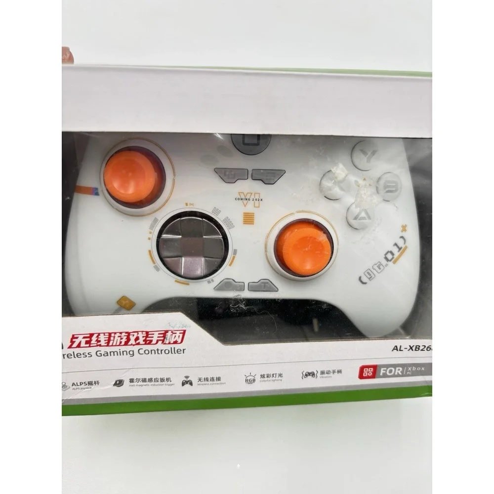 Wireless Gaming Controller AL-XB2686 RGB Turbo Hall Effect for Xbox PC Open Box